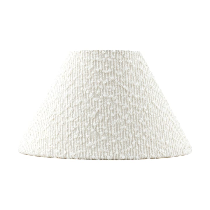 Iris 20 lampeskjerm - Bouclé whitevit - Globen Lighting