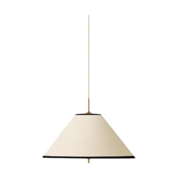 Iris pendel 50 - Creme-noir (hvit-gullfarget) - Globen Lighting
