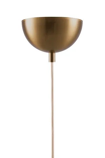 Iris pendel 50 - Creme-noir (hvit-gullfarget) - Globen Lighting