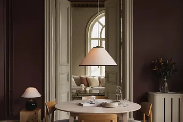 Iris pendel 50 - Creme-noir (hvit-gullfarget) - Globen Lighting