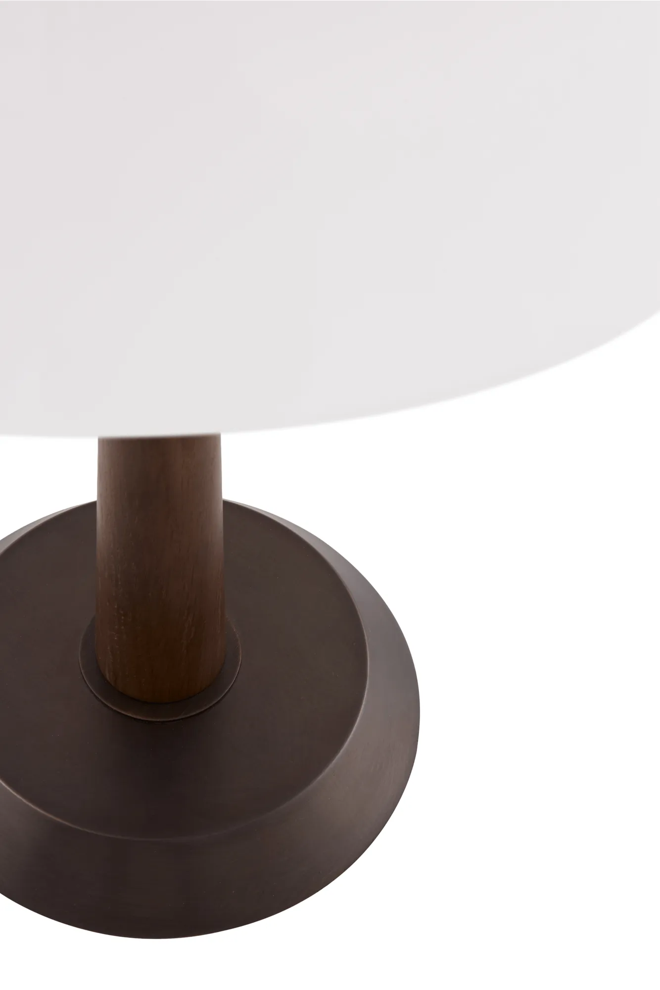 Ligna bordlampe, Brunbeiset, Ø29x39,2 cm Globen Lighting