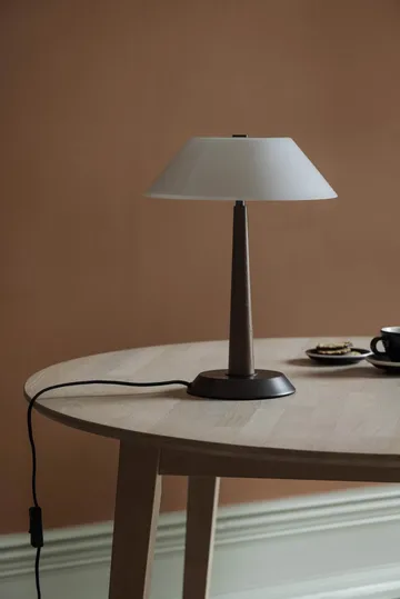 Ligna bordlampe - Brunbeiset, Ø29x39,2 cm - Globen Lighting