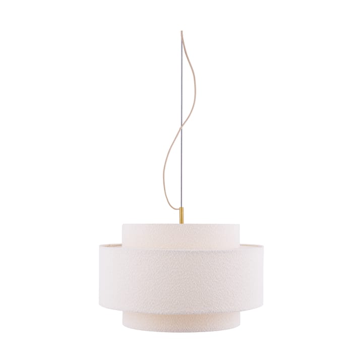 Noah pendel Ø50 cm, Bouclé hvit Globen Lighting