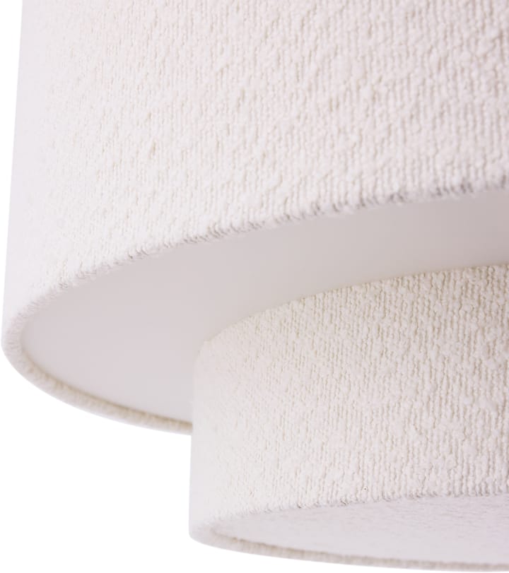 Noah pendel Ø50 cm, Bouclé hvit Globen Lighting