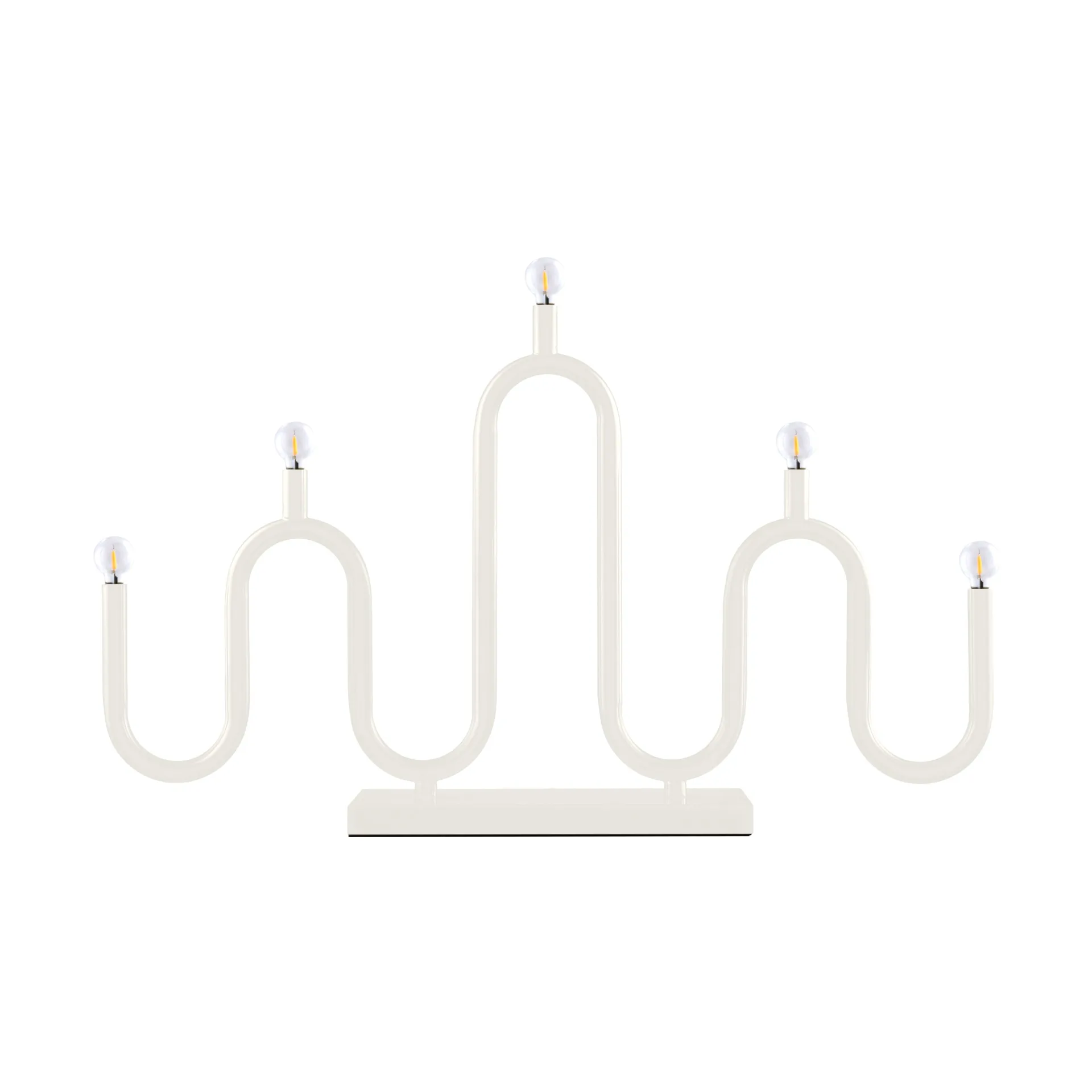 Noel 5 adventslysestake, Elfenbenshvit Globen Lighting