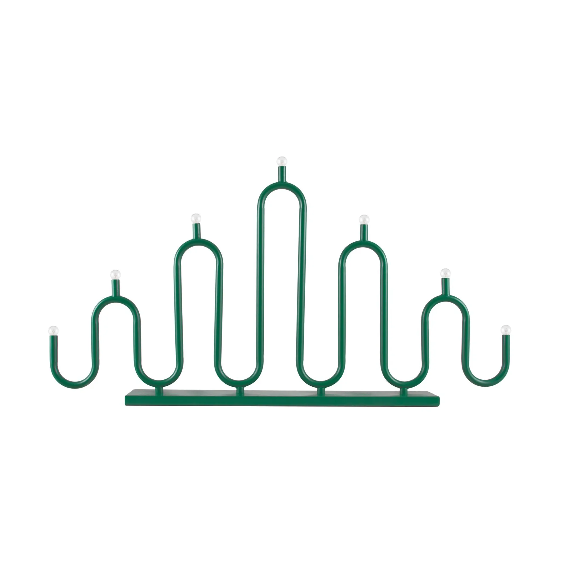 Noel 7 adventslysestake, Grønn Globen Lighting