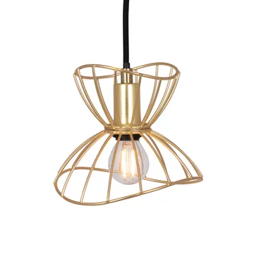 Ray pendel mini Ø 16 cm - Børstet messing - Globen Lighting