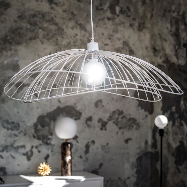 Ray taklampe Ø70 cm, Hvit Globen Lighting