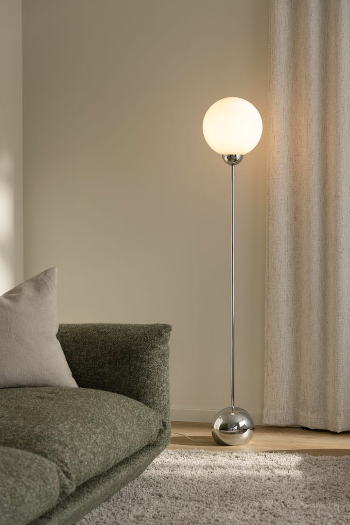 Ripley gulvlampe, Krom Globen Lighting
