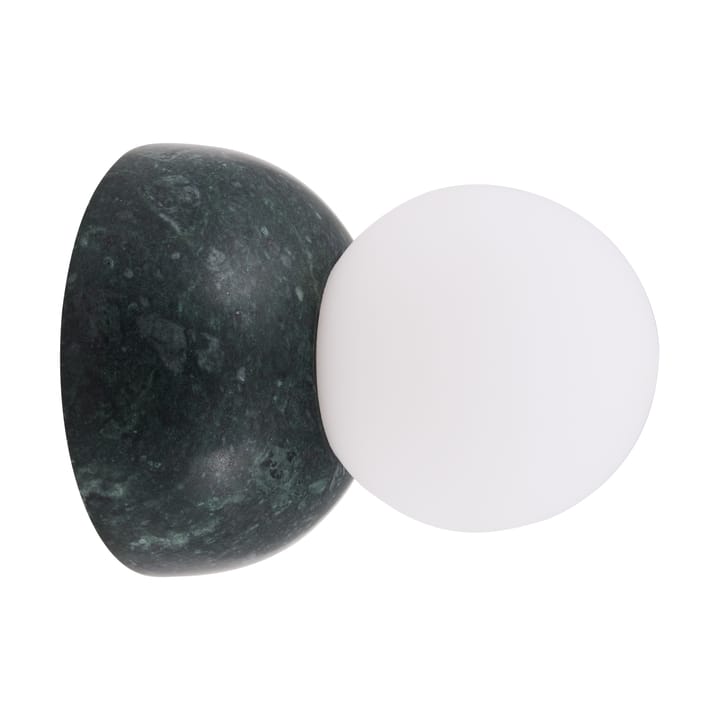 Torrano vegglampe/takplafond 13 cm - MørkeGreen marmor - Globen Lighting