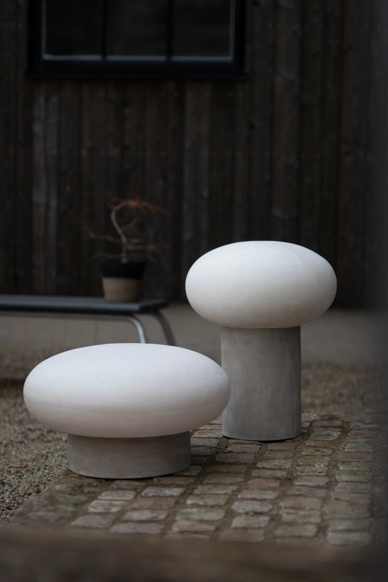 Umfors stålampe 40 cm, Grå Globen Lighting