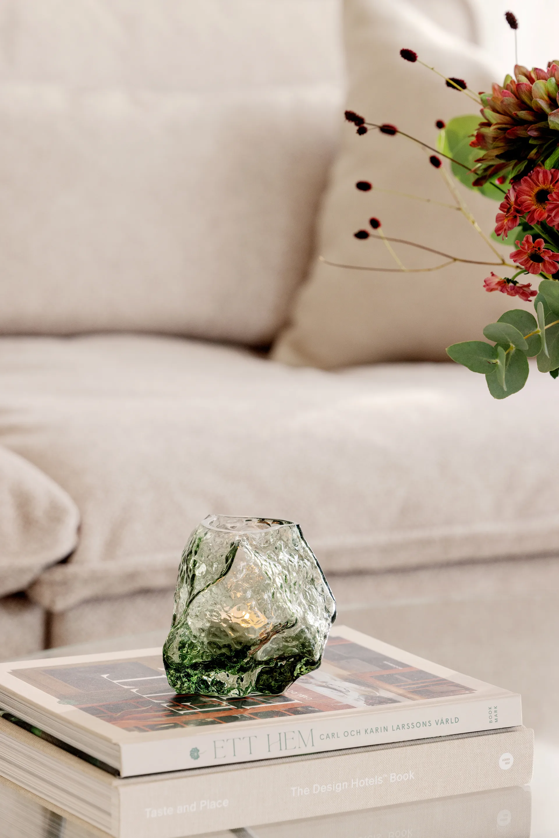 Valerie 12 telysholdere, Grønn Globen Lighting