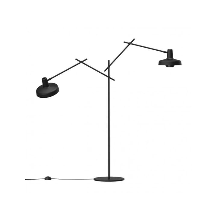 Arigato gulvlampe - black, double - Grupa