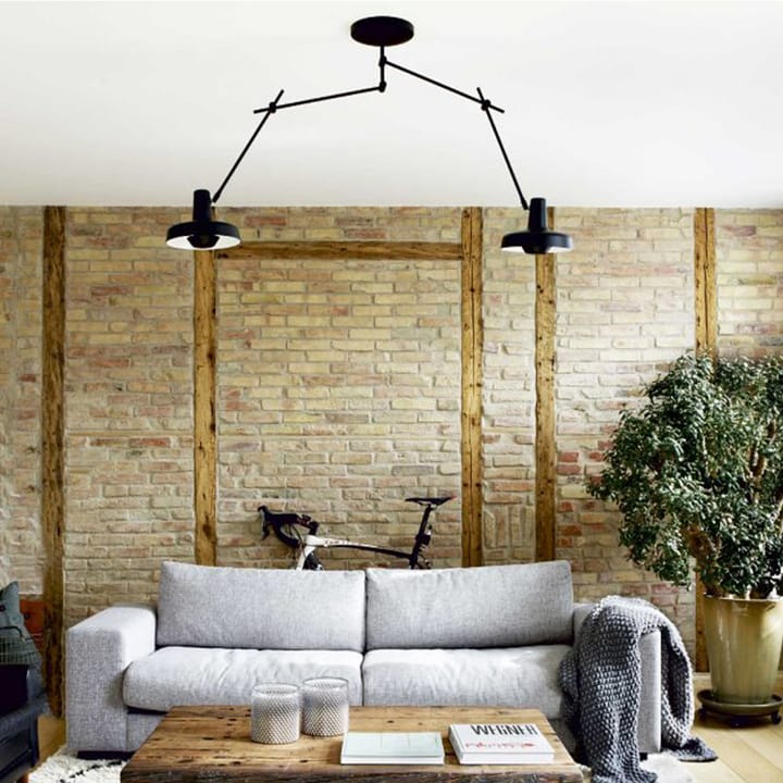 Arigato taklampe, white, double Grupa