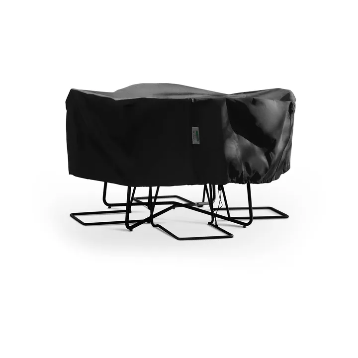 Grythyttan møbelbeskyttelse - 9A spisebord 100/120 cm + stoler - Grythyttan Stålmöbler