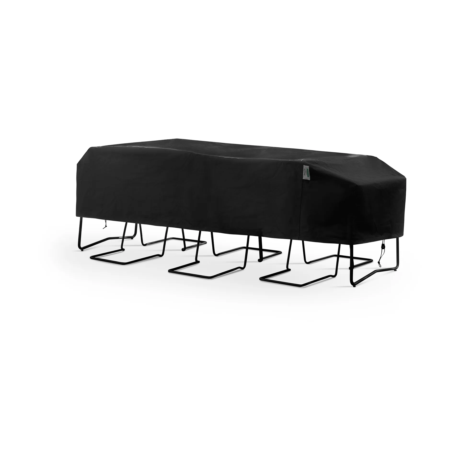 Grythyttan møbelbeskyttelse, B31 spisebord 230 cm + 6 stoler Grythyttan Stålmöbler