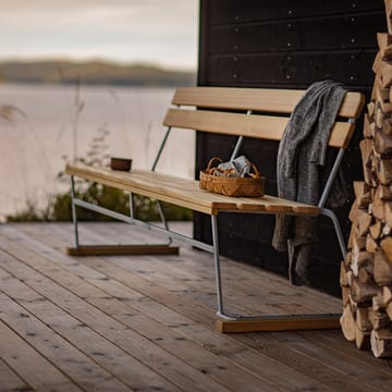 Sofa 5 - Teak-varmgalvanisert stativ - Grythyttan Stålmöbler