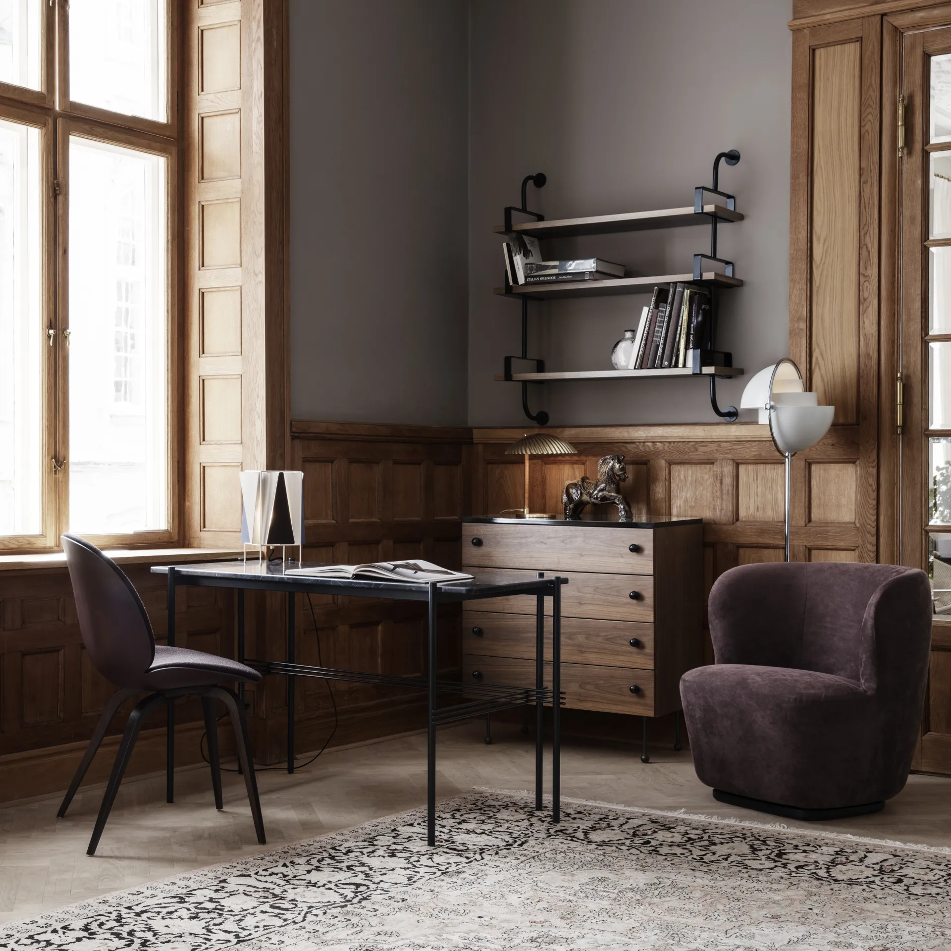 5321 bordlampe, Messing GUBI