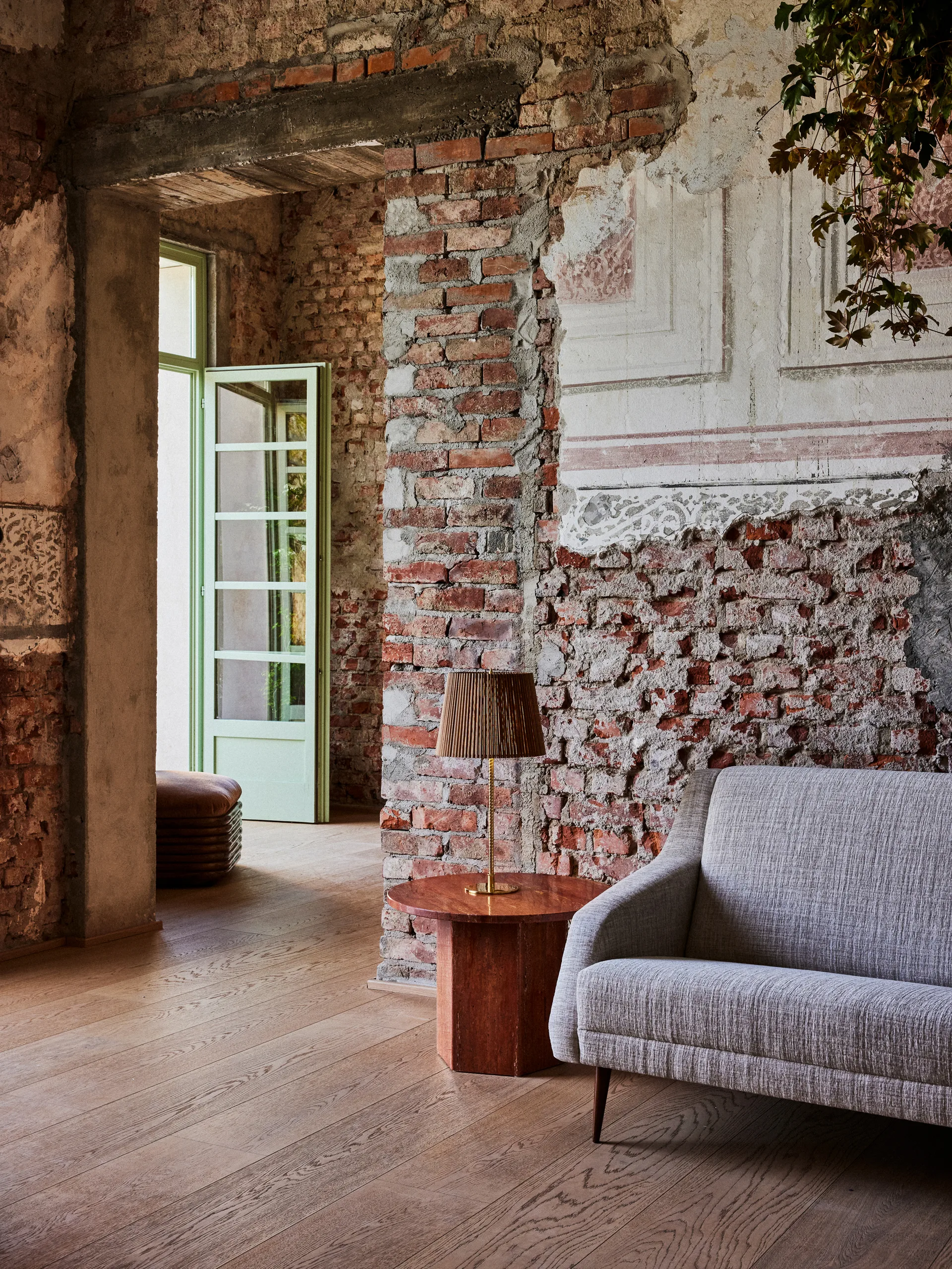 9205 bordlampe, Bambus-messing GUBI