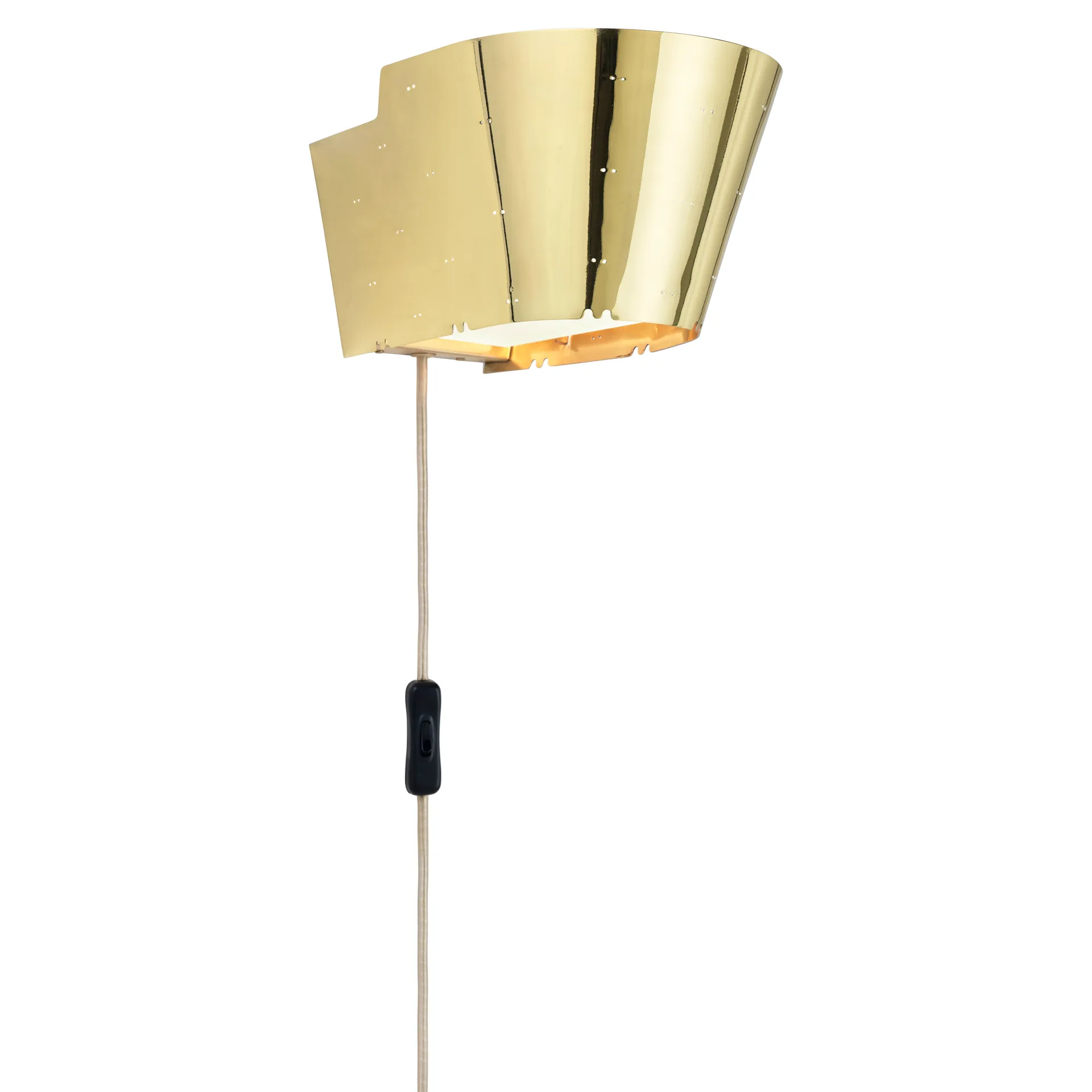 9464 vegglampe, Messing GUBI