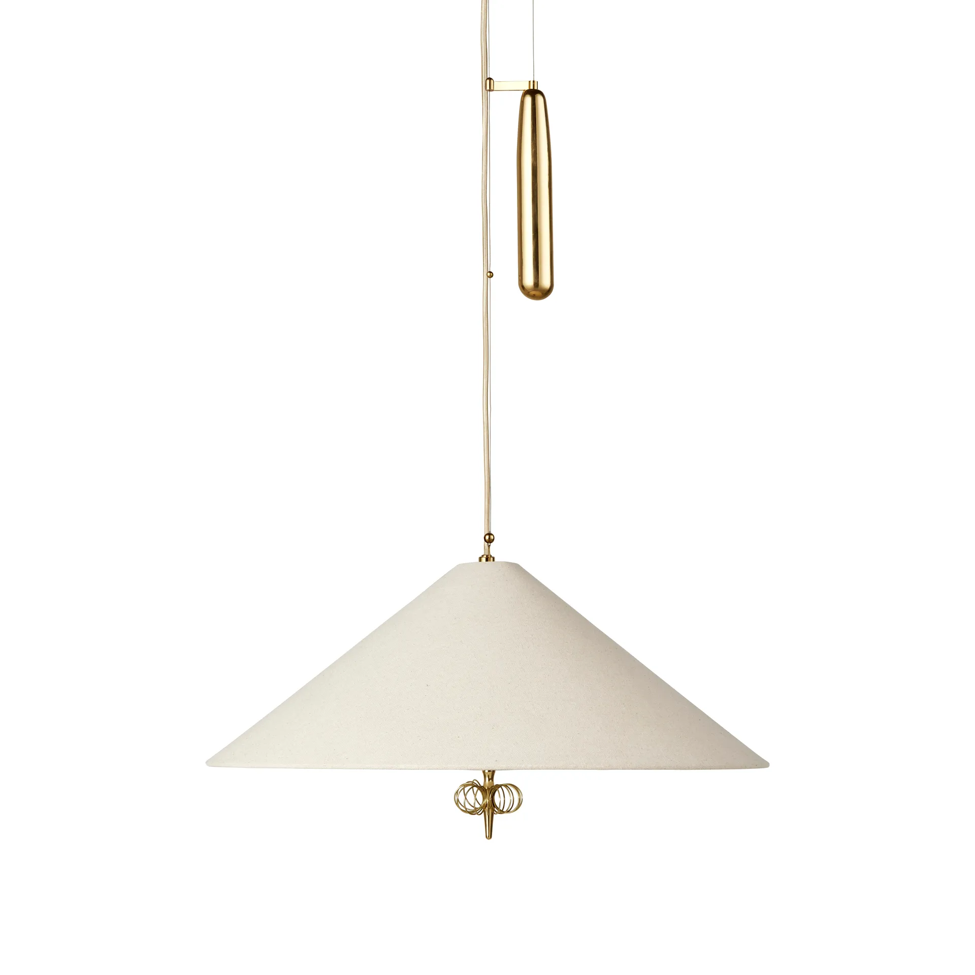 A1967 taklampe, Canvas-messing GUBI