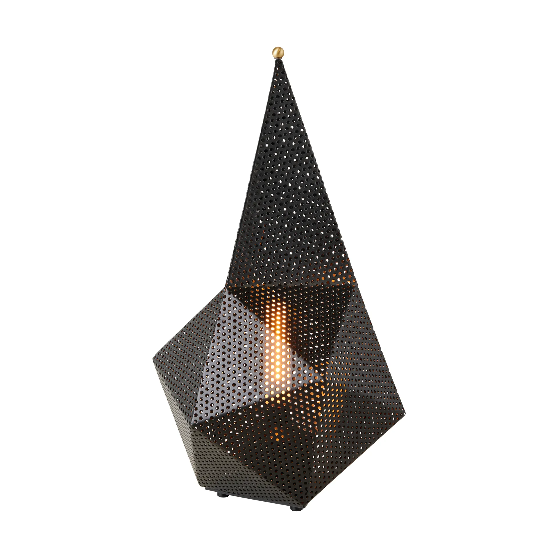 Bagdad portabel lampe, Soft black semi matt GUBI