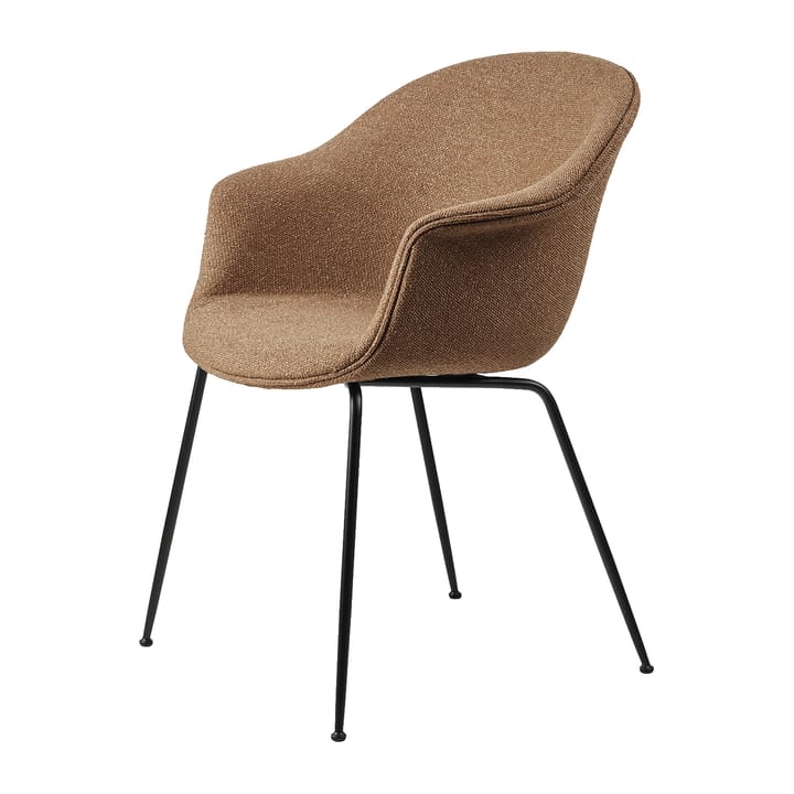 Bat Dining Chair Fully Upholstered stol - Around bouclé 032-black - GUBI