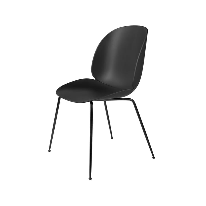 Beetle stol - Black, sort stålstativ - GUBI