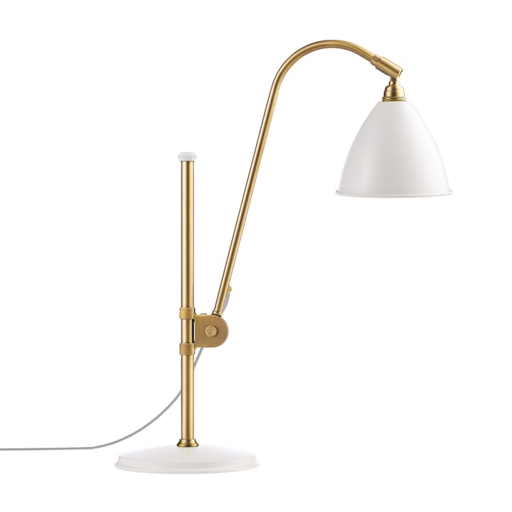 Bestlite BL1 bordlampe - matt hvit-messing - GUBI