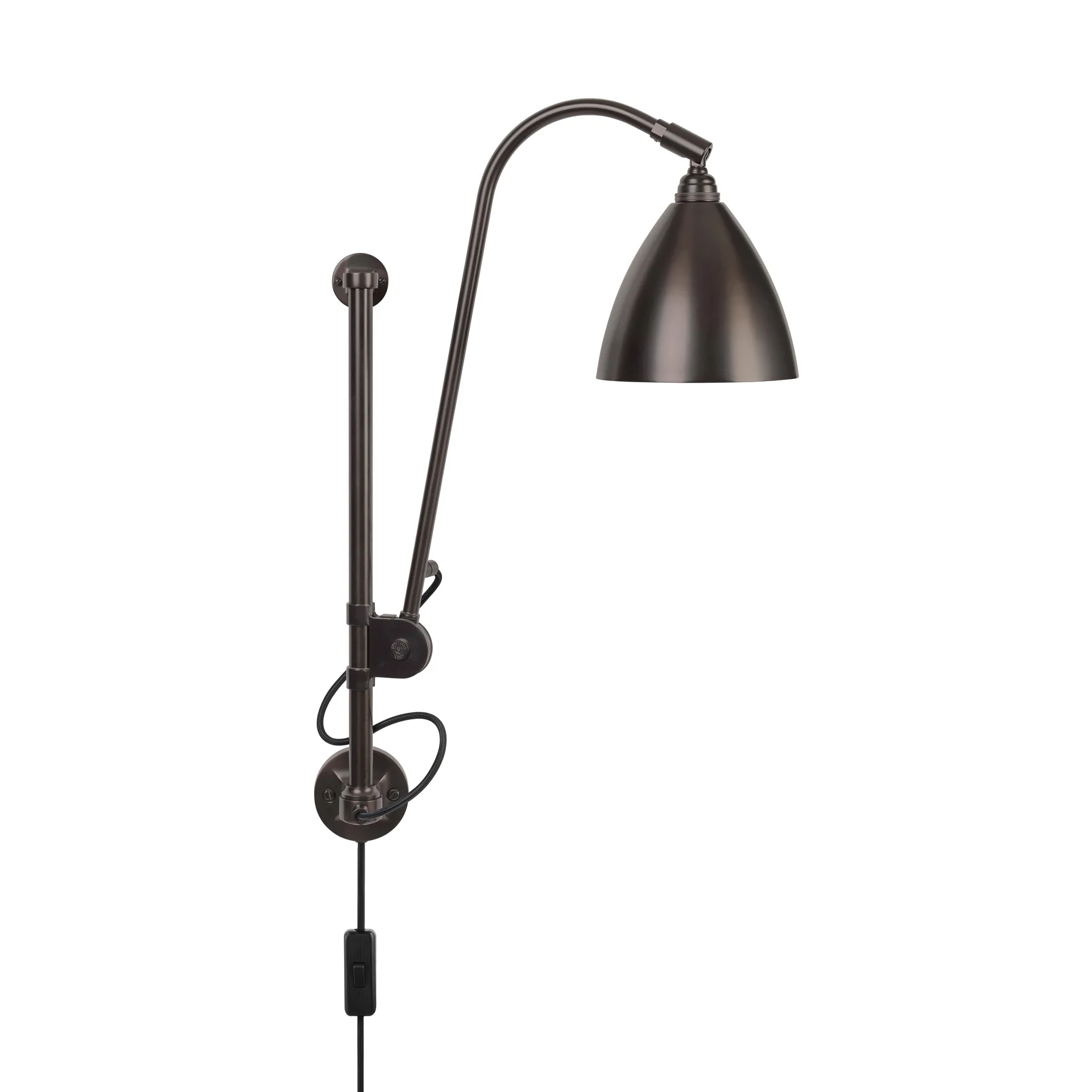 Bestlite BL5 vegglampe, Black brass GUBI