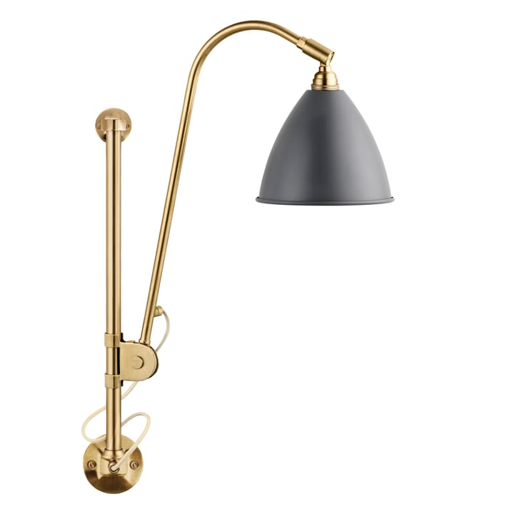 Bestlite BL5 vegglampe - Grå-messing - GUBI