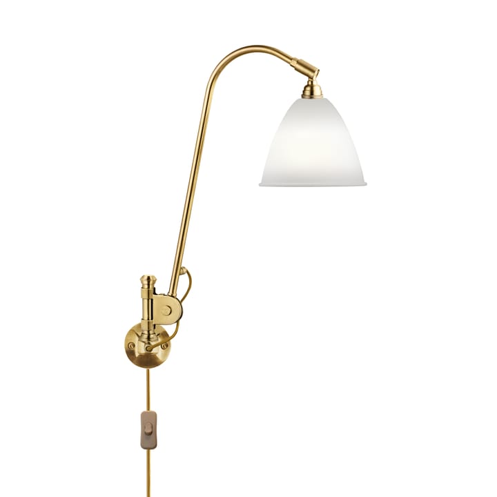Bestlite BL6 vegglampe - benporslin-messing - GUBI