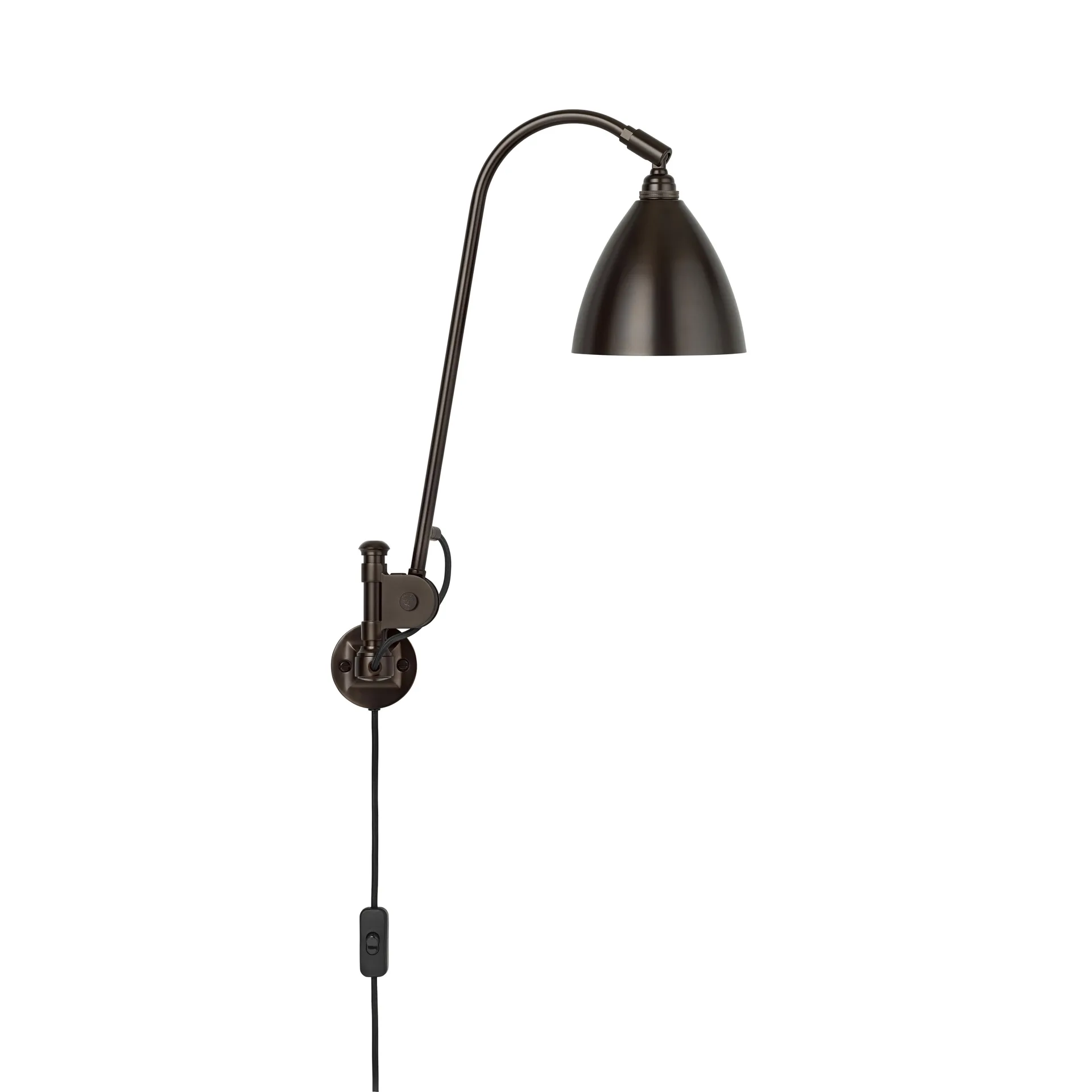 Bestlite BL6 vegglampe, svart-svart GUBI