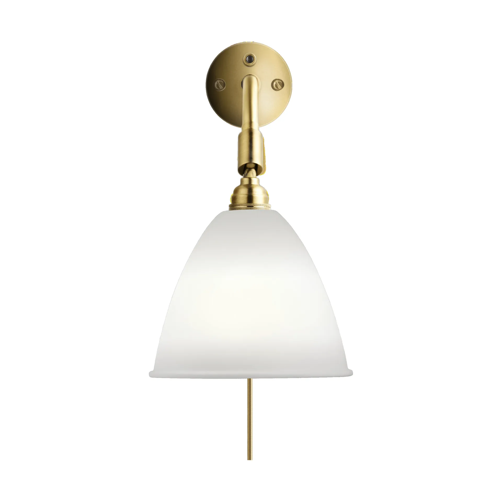 Bestlite BL7 vegglampe, benporslin-messing GUBI