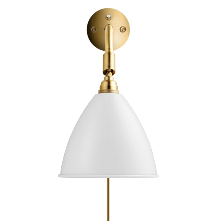 Bestlite BL7 vegglampe - matt hvit-messing - GUBI