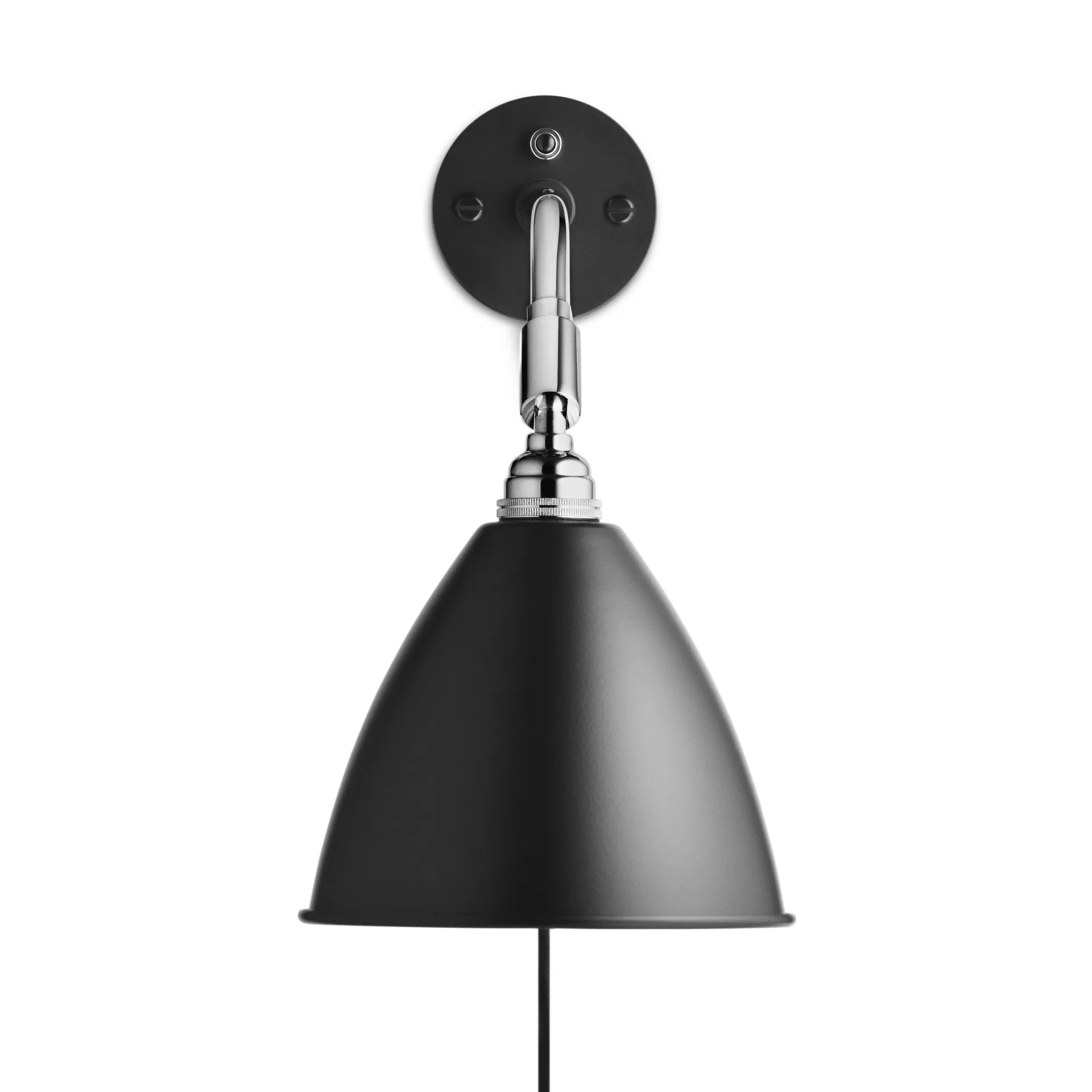 Bestlite BL7 vegglampe, sort-krom GUBI