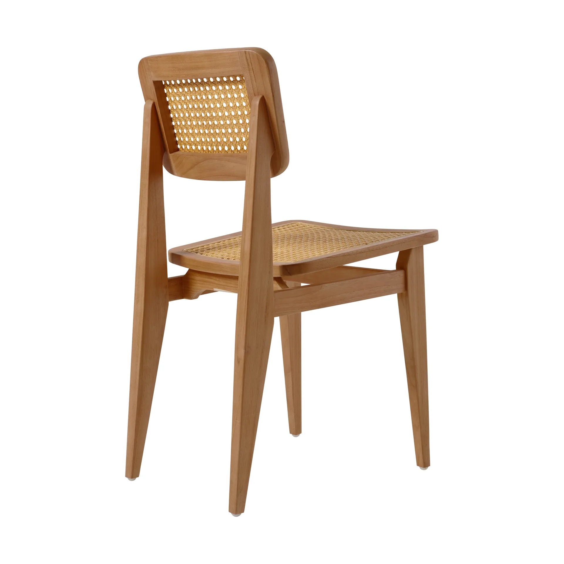 C-chair Outdoor stol, All french cane-natural teak GUBI