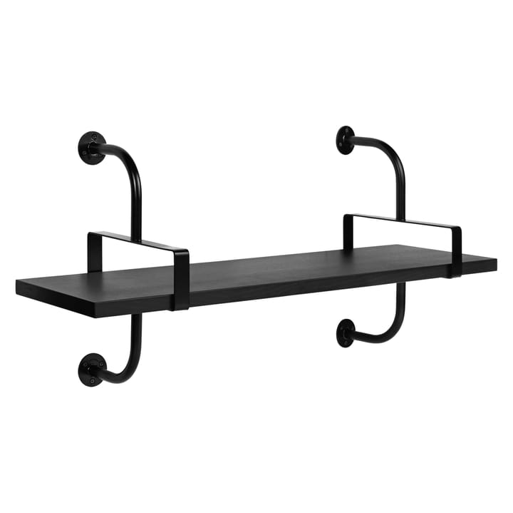 Démon hylle 1 hylleplan 95 cm - Black stained ash - GUBI