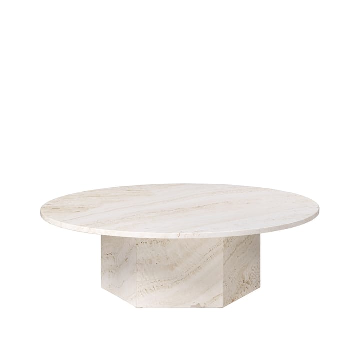 Epic sofabord - White, Ø 110 - GUBI