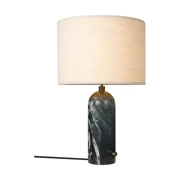 Grahvity L bordlampe - Emerald marble-canvas - GUBI