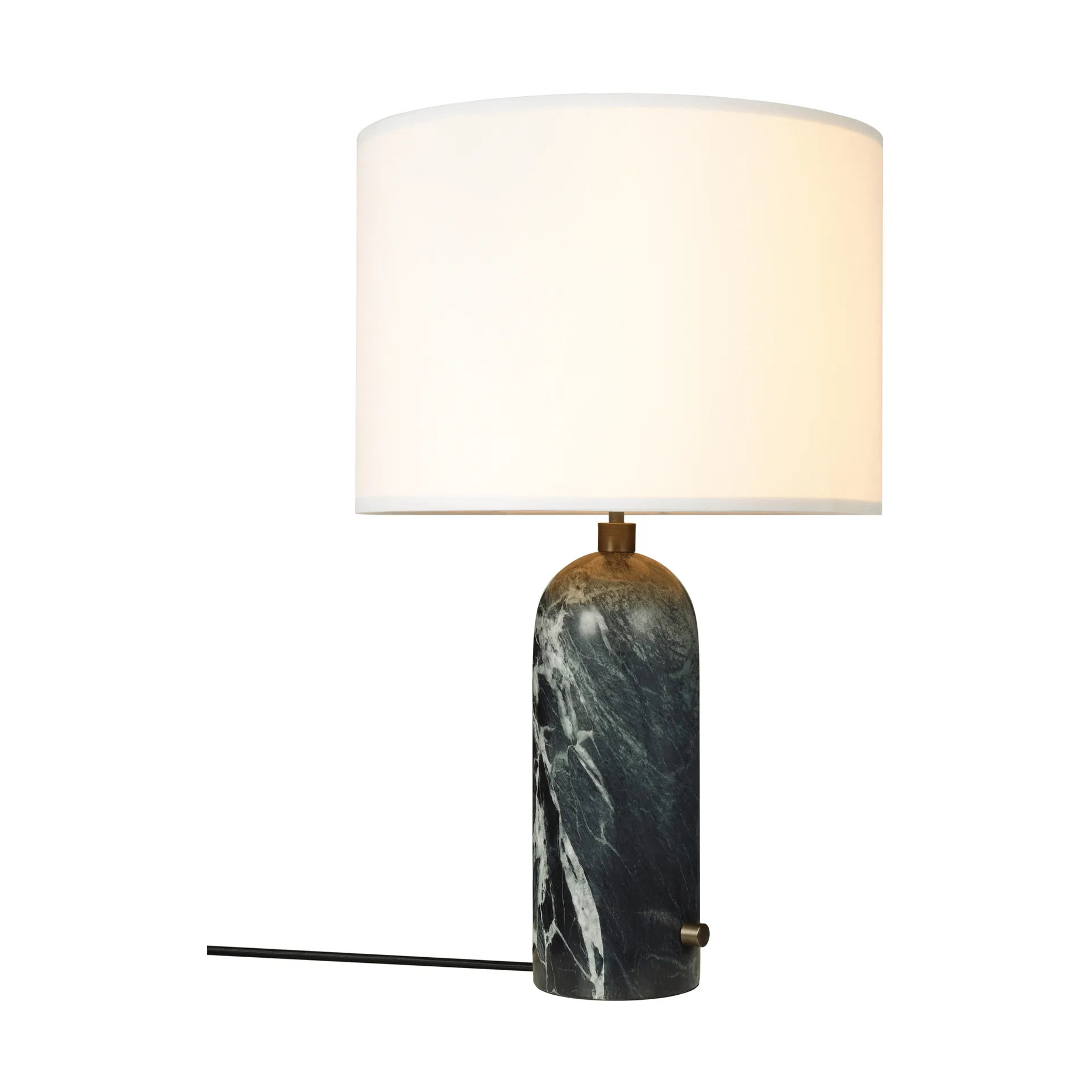 Grahvity L bordlampe, Emerald marble-white GUBI