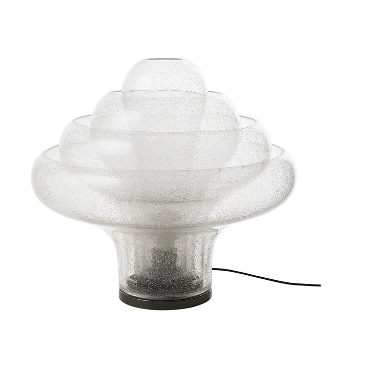 Lotus bordlampe - Bubble-svart krom, 42 cm - GUBI