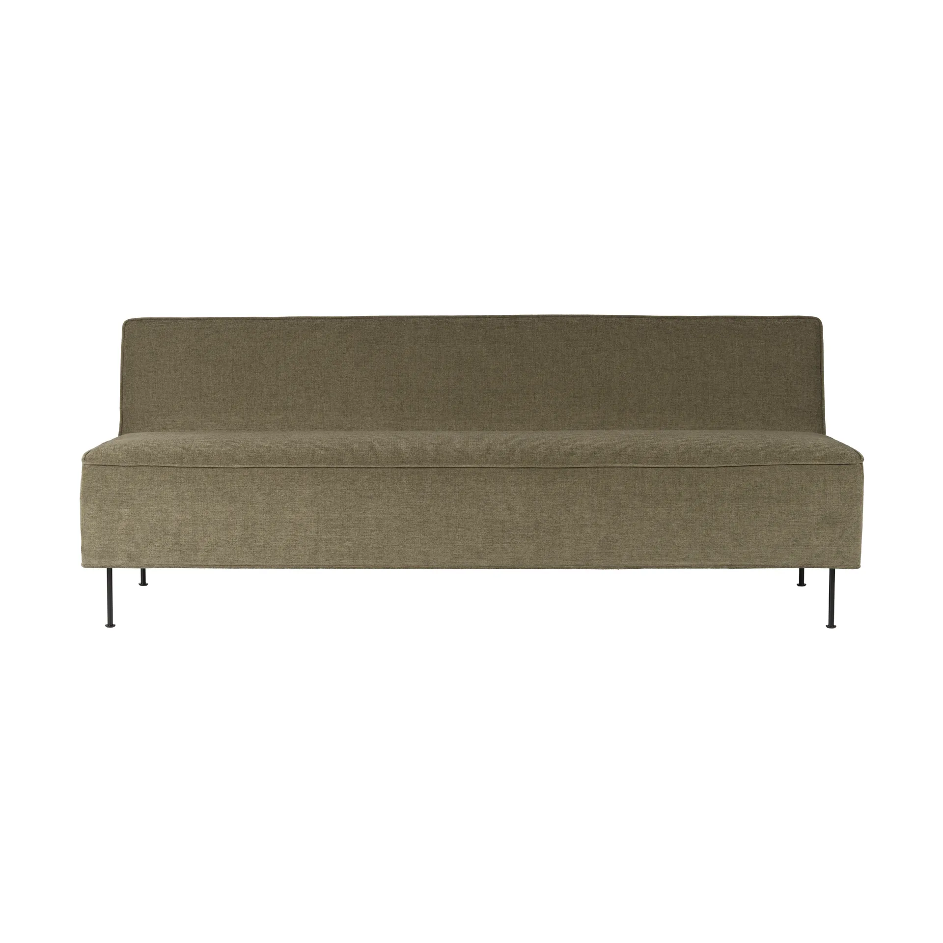 Modern Line sofa 180 x 83 x 70 cm, Belsuede special FR 002 – black GUBI
