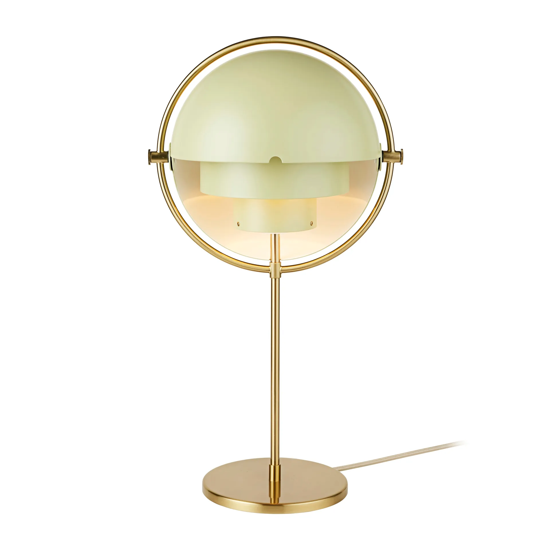 Multi-Lite bordlampe, Brass-desert sage GUBI