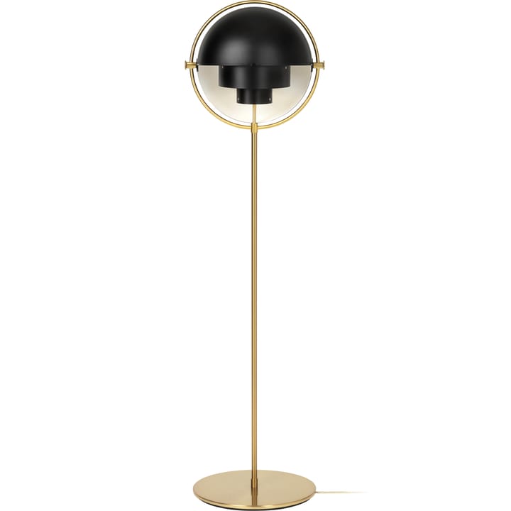 Multi-Lite gulvlampe, Messing-svart GUBI