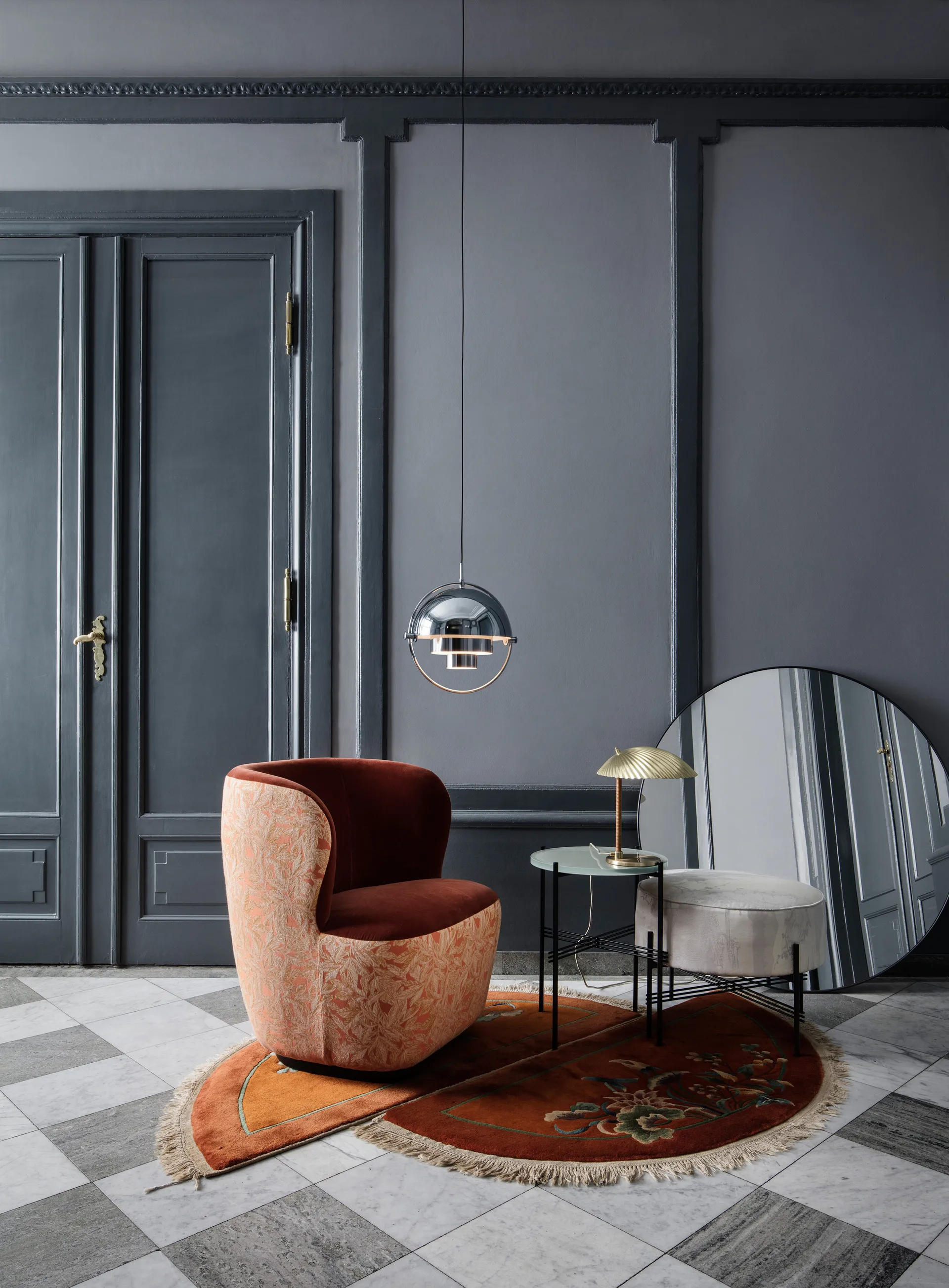 Multi-Lite taklampe, krom GUBI