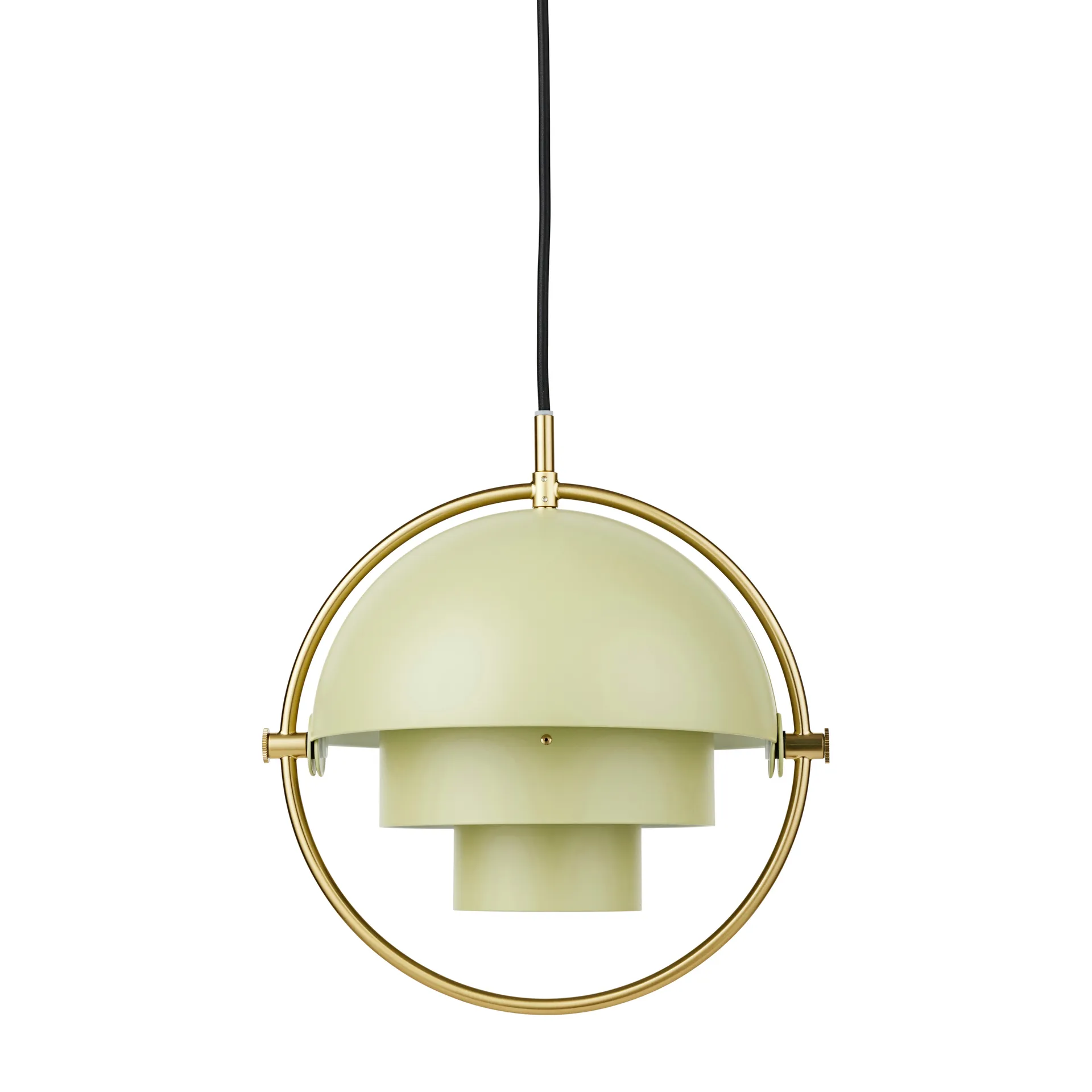 Multi-Lite taklampe small, Brass-desert sage GUBI