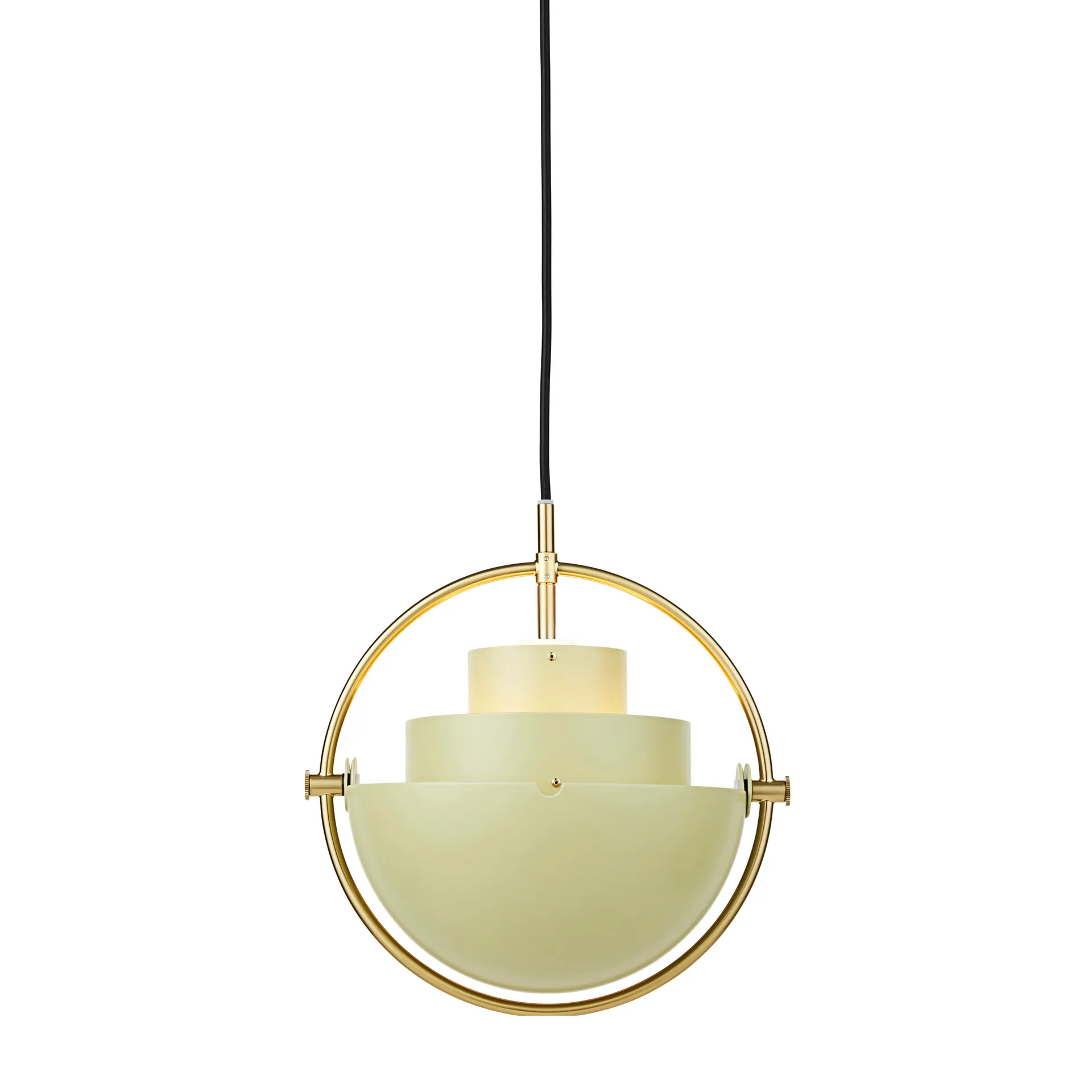 Multi-Lite taklampe small, Brass-desert sage GUBI