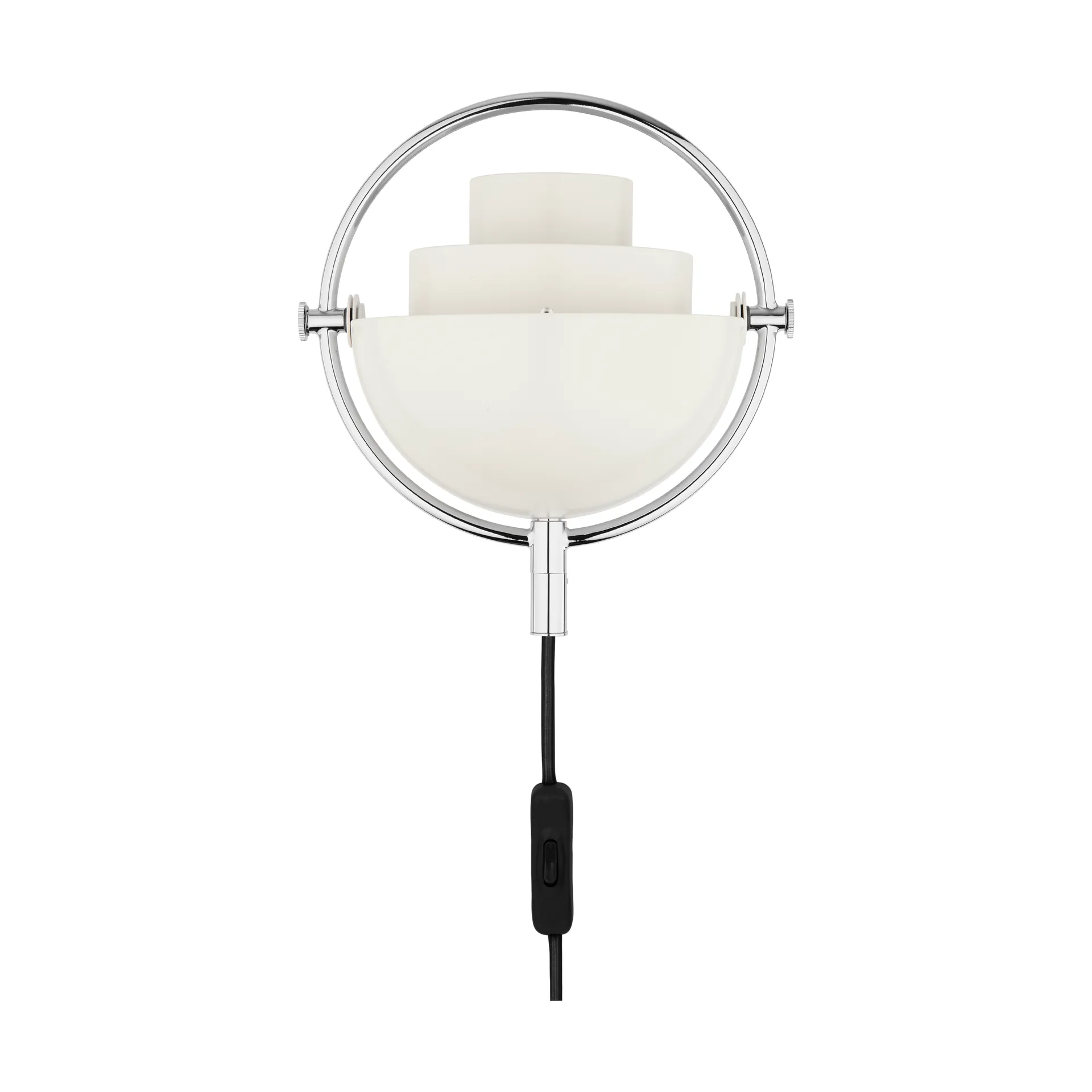 Multi-Lite vegglampe, Hvit-krom GUBI