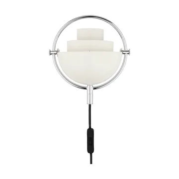 Multi-Lite vegglampe - Hvit-krom - GUBI